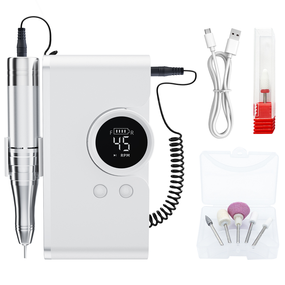 ZenithDrill GMC-301 Portable Electric Nail Drill Machine for Acrylic Nails
